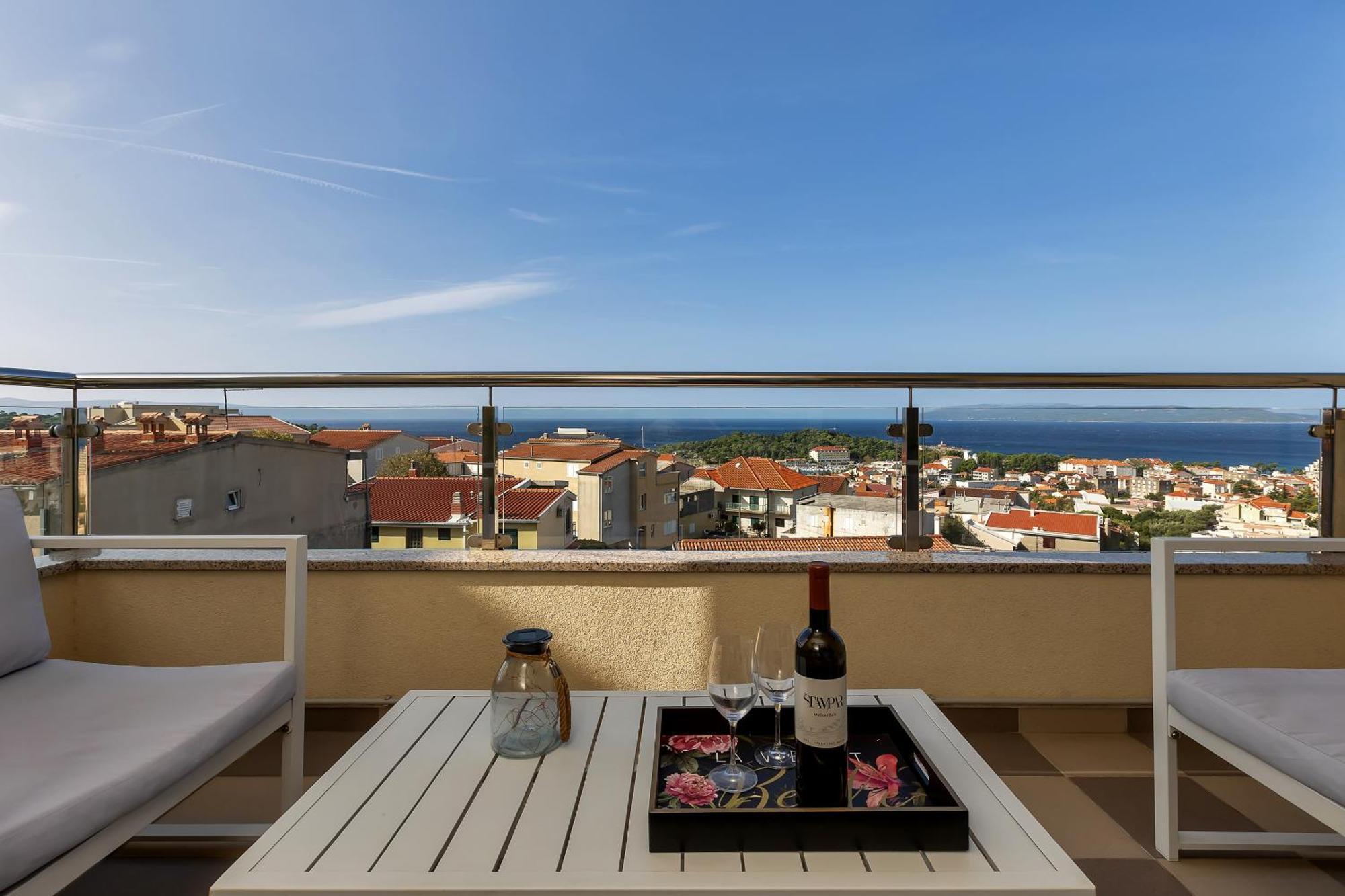 Sea View Apartments Dammi With Free Parking Макарська Екстер'єр фото