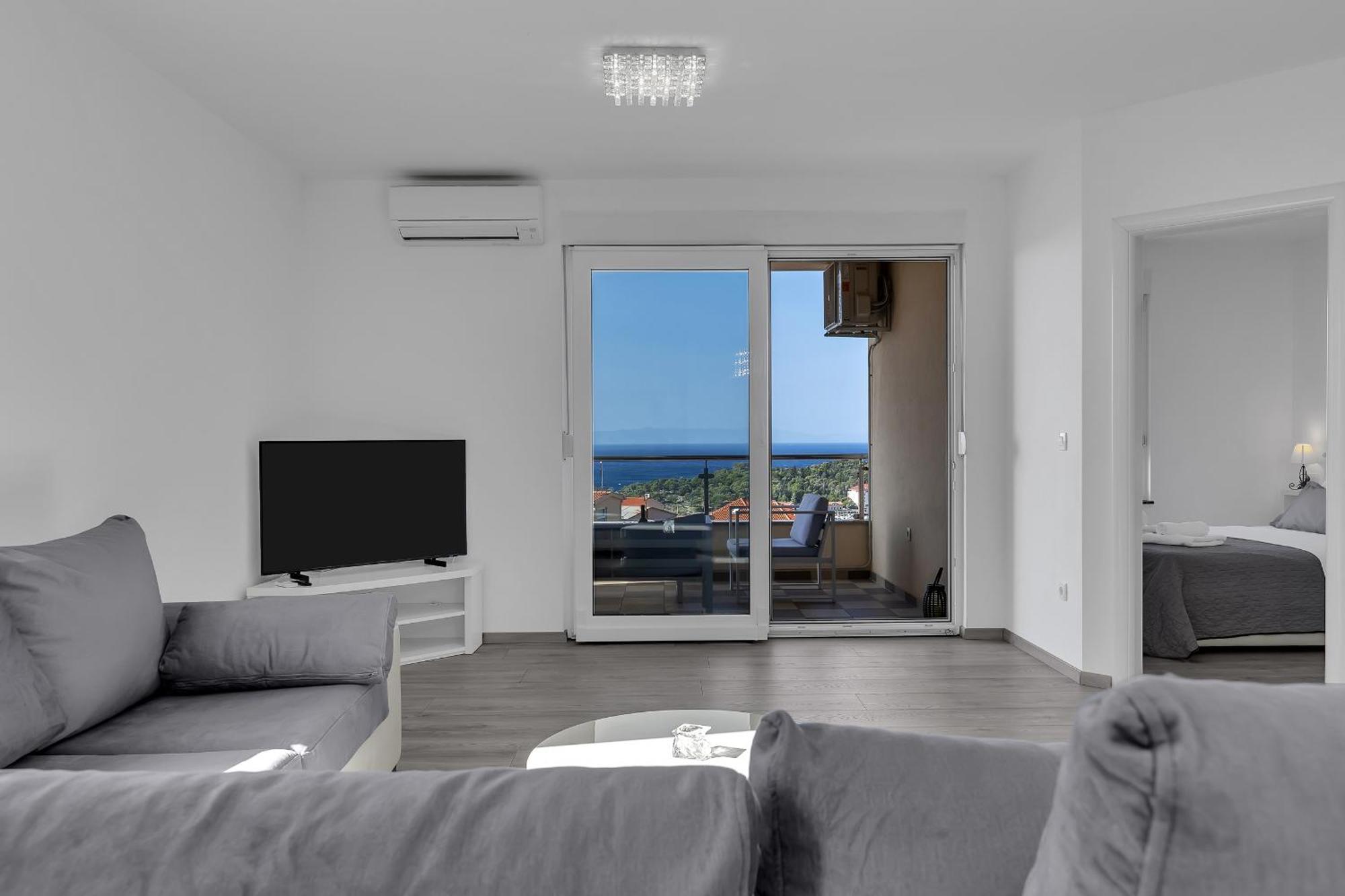 Sea View Apartments Dammi With Free Parking Макарська Екстер'єр фото
