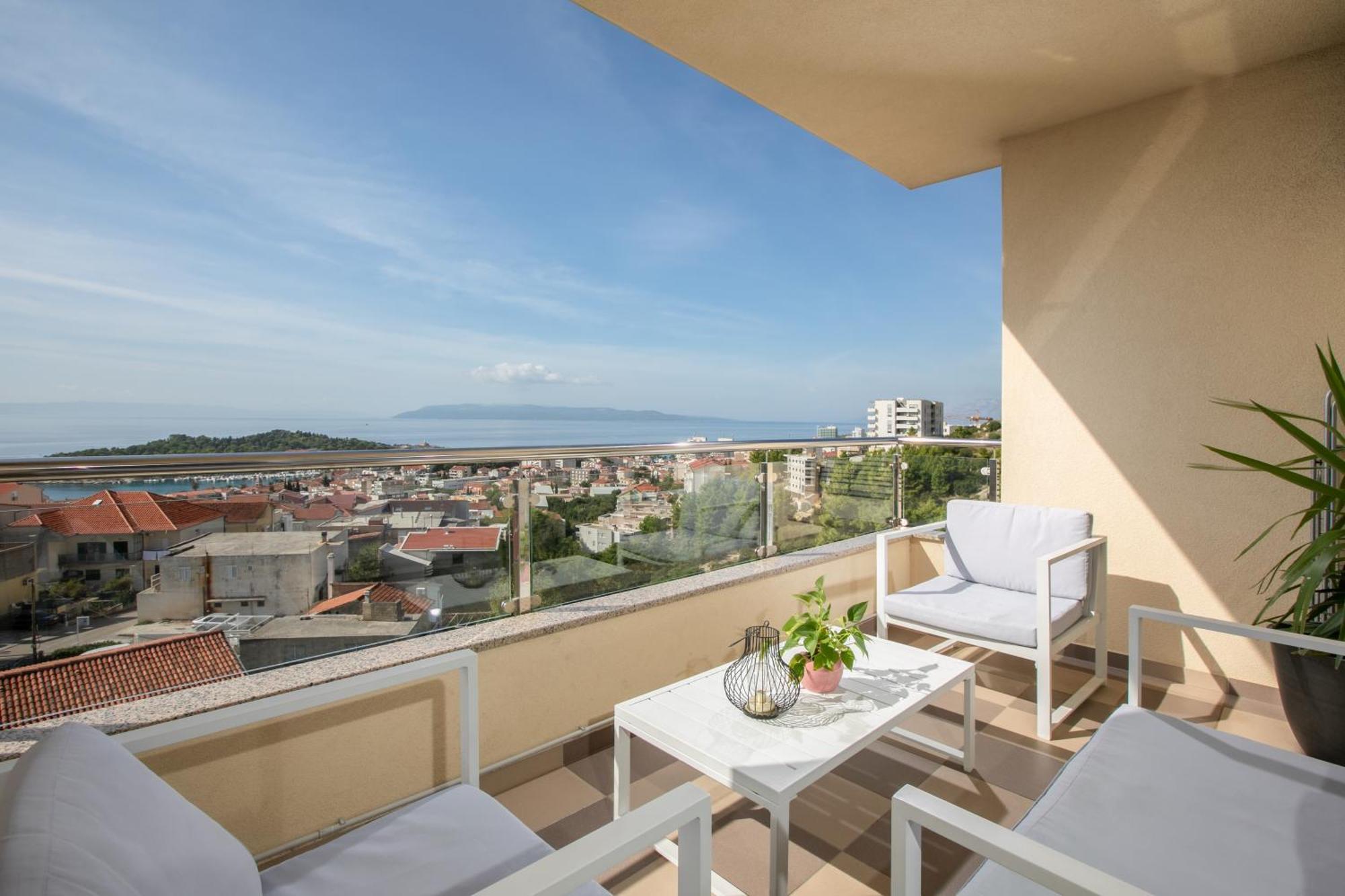 Sea View Apartments Dammi With Free Parking Макарська Екстер'єр фото
